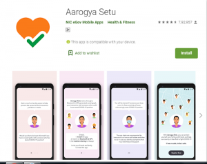Arthasakshar Aarogya Setu app download Marathi