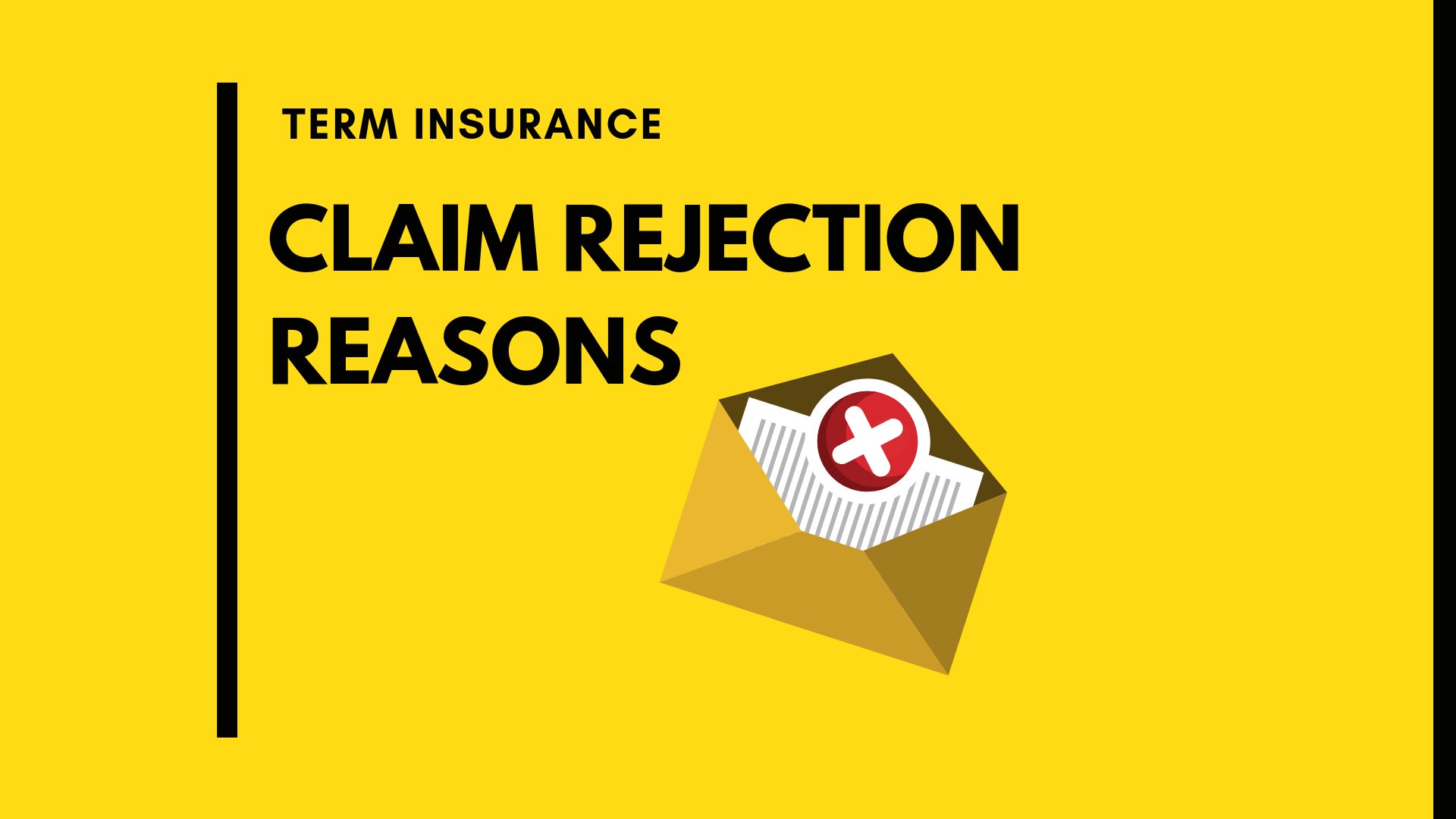 term insurance rejections